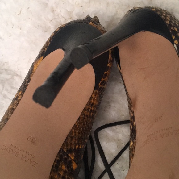 Zara lace up heels - Picture 5 of 5